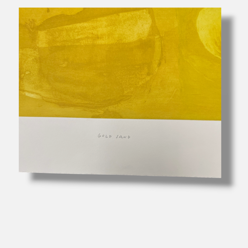 Joaquín Capa Eiriz "Gold Sand" Limited Signed Fine Wall Art Print