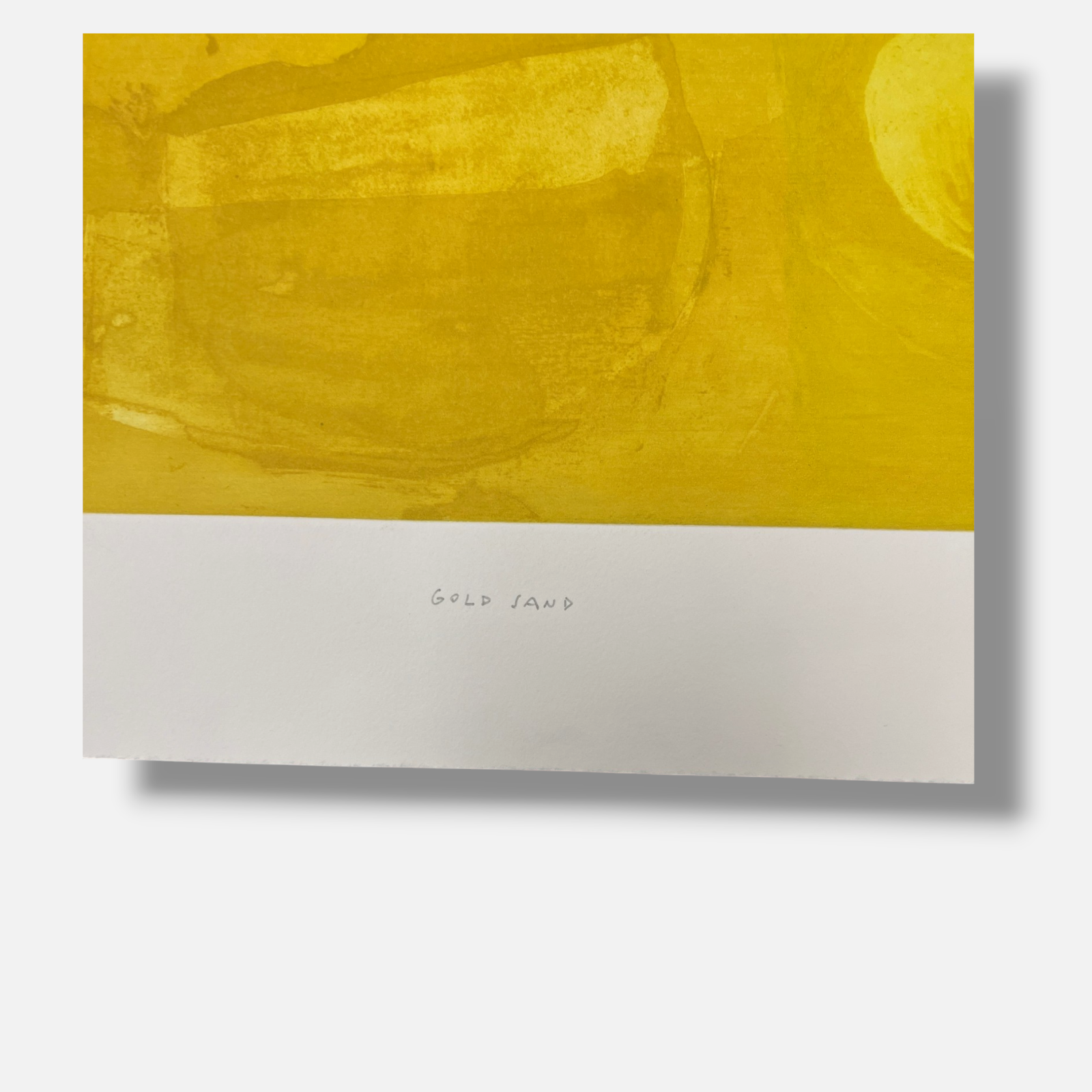 Joaquín Capa Eiriz "Gold Sand" Limited Signed Fine Wall Art Print
