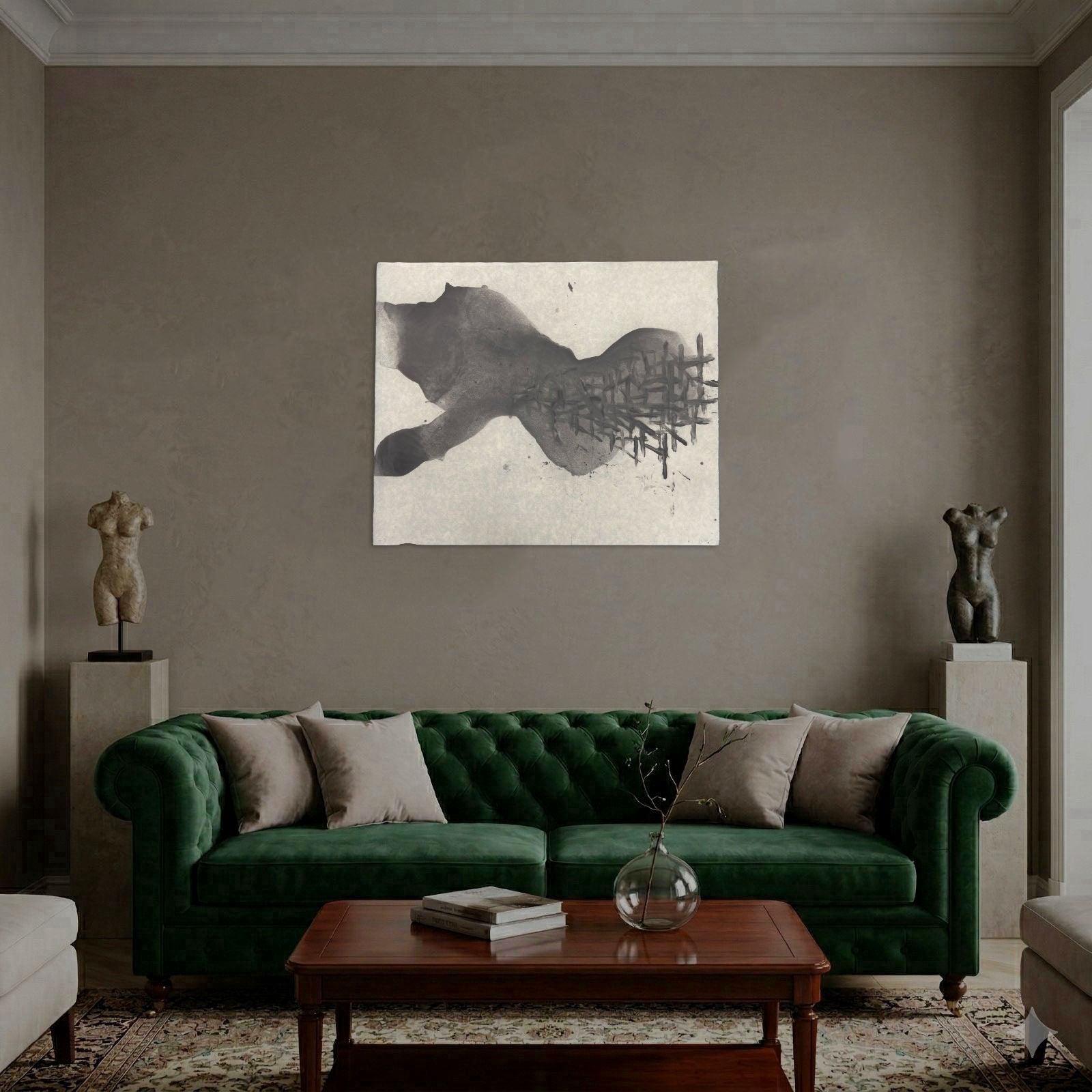 Fernando Sánchez Calderón "Mapa De Lejos" Signed Limited Wall Art