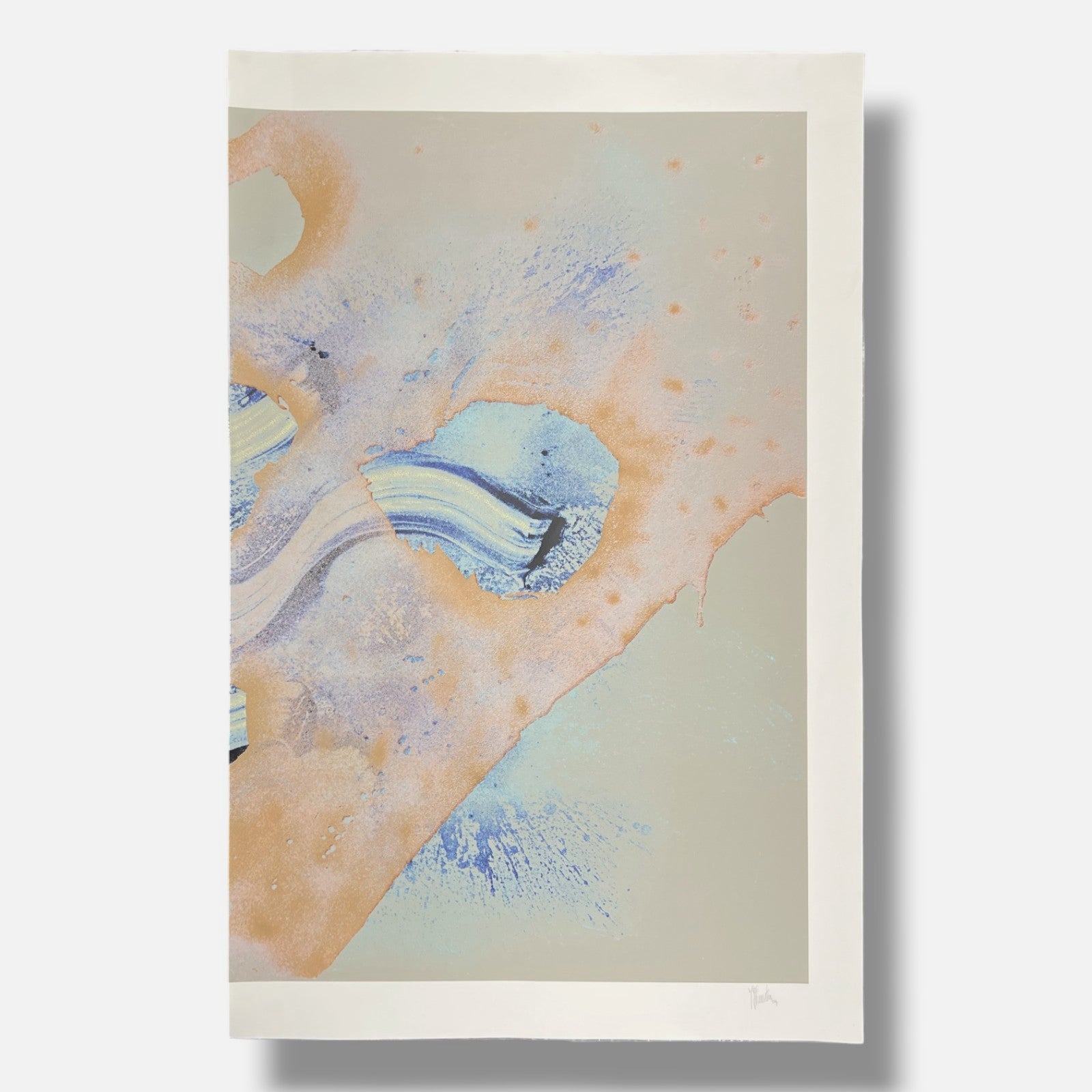 José Fuentes Esteve "El Rio XI" 2004 Limited Signed Wall Art | 170 x 218 cm