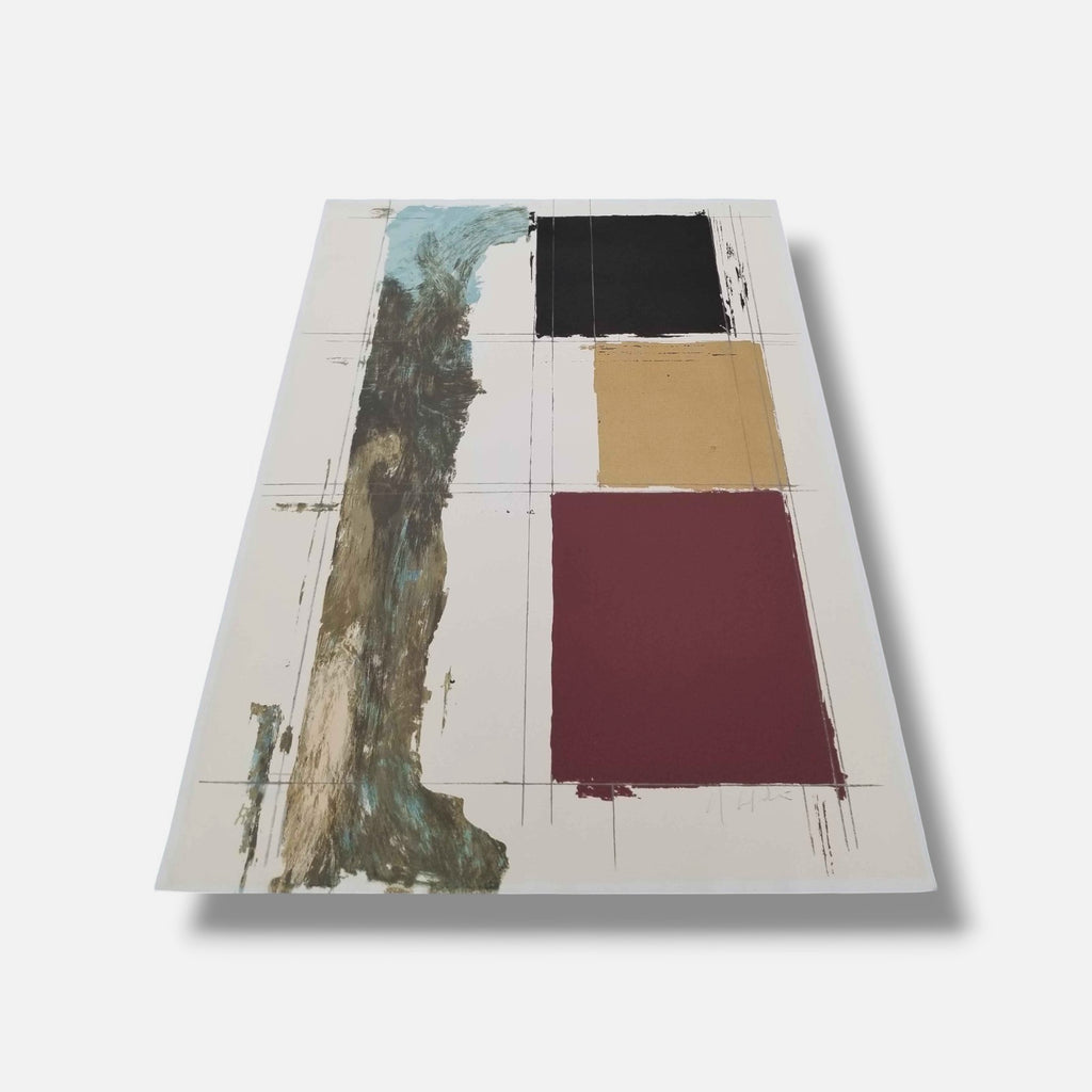 Fernando Sánchez Calderón "Presencia del árbol" 1999 Signed Limited Wall Art