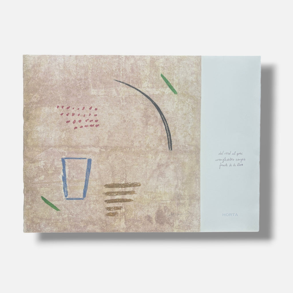 Albert Ràfols-Casamada "Horta" H.C. 2004 Limited Signed Wall Art Print 50x65 cm