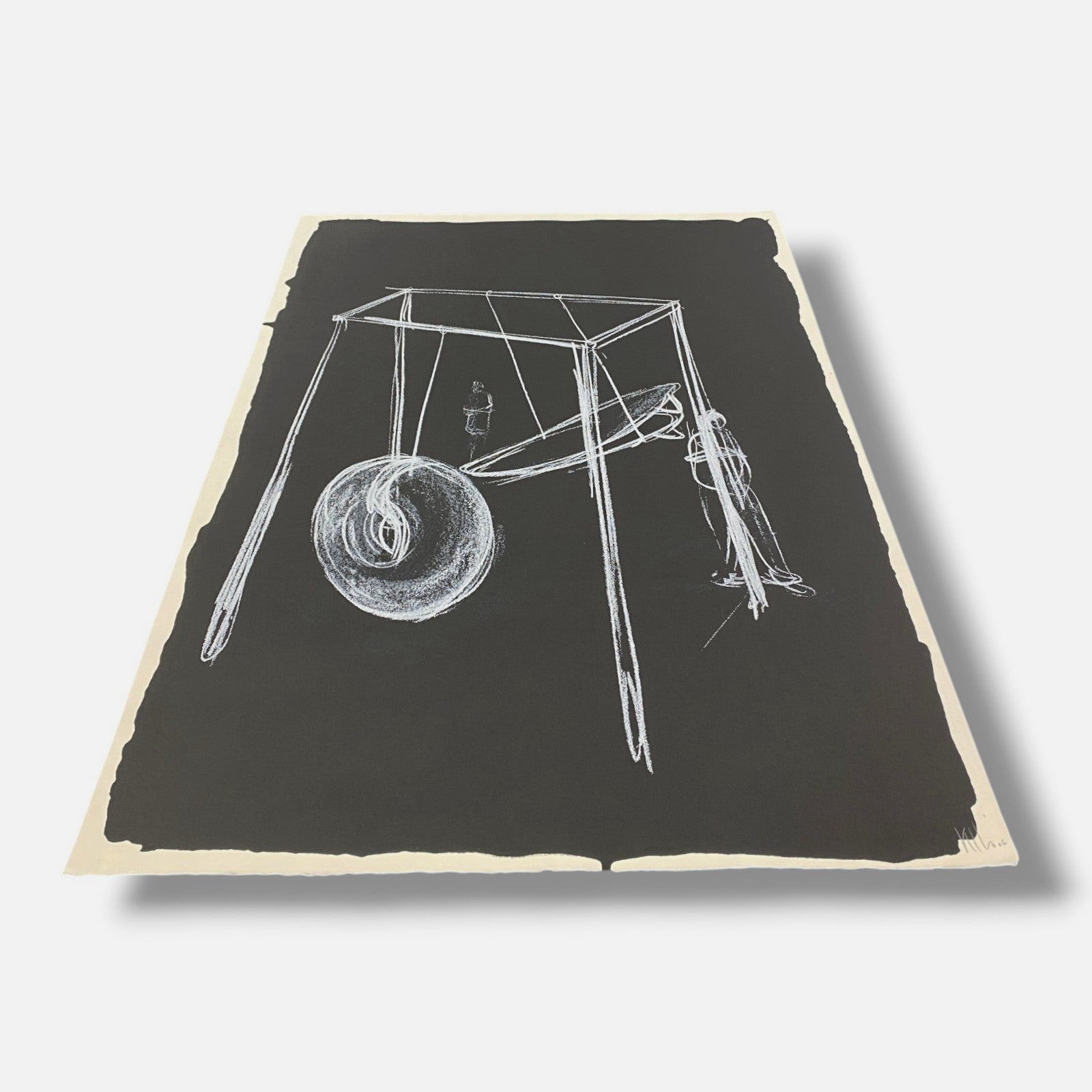 KCHO Serie Ideas En Conficto V 2005 Signed Fine Wall Art Print 112 x 76 cm