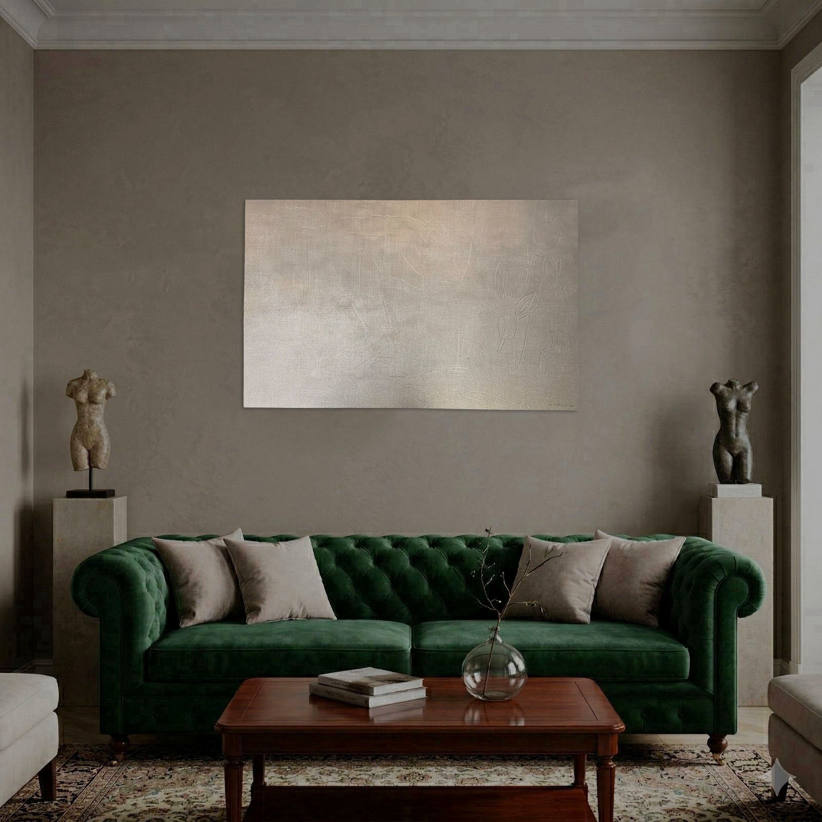 Juan Alemán Cardell "R-1056" 2005 Limited Signed Fine Wall Art Print,130x80cm