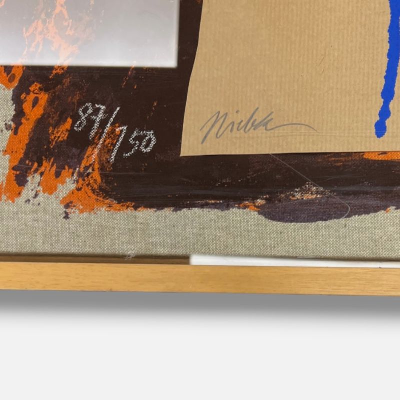 Josep Alvarez Niebla "Ofrena" 1991, Limited Signed Wall Art | 50x60 cm,