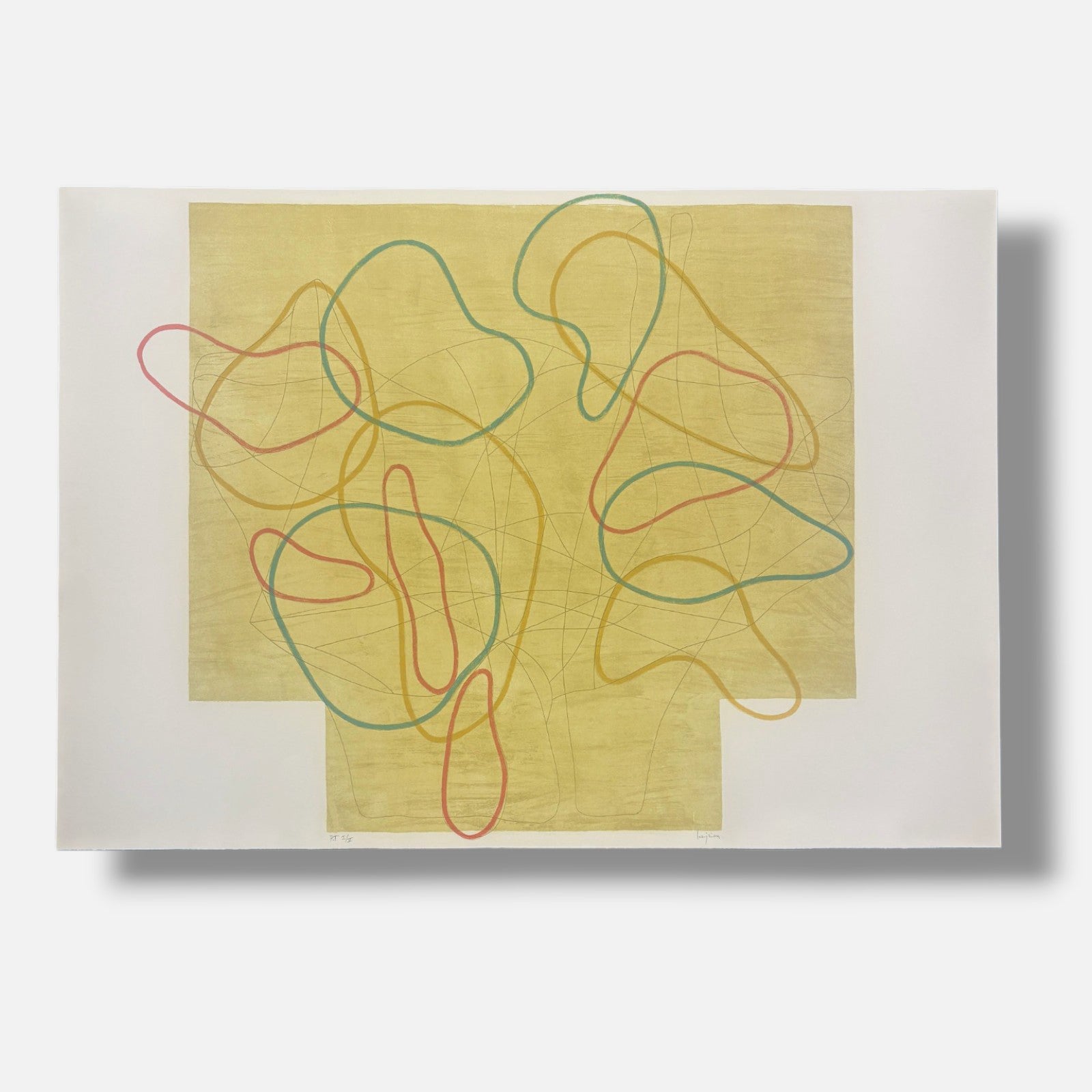 Alejandro Corujeira "El Metodo Regular De La Nieve III" P.T. Signed Limited Art