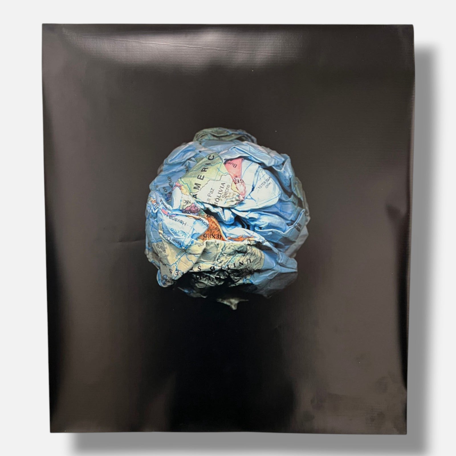 Luis Camnitzer "Mapamundi" H.C. 2005 Limited Signed Wall Art, 72 x 63 cm