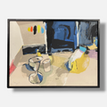 Joaquín Capa Eiriz "Interior Ocre" 1997 Limited Signed Fine Wall Art Print