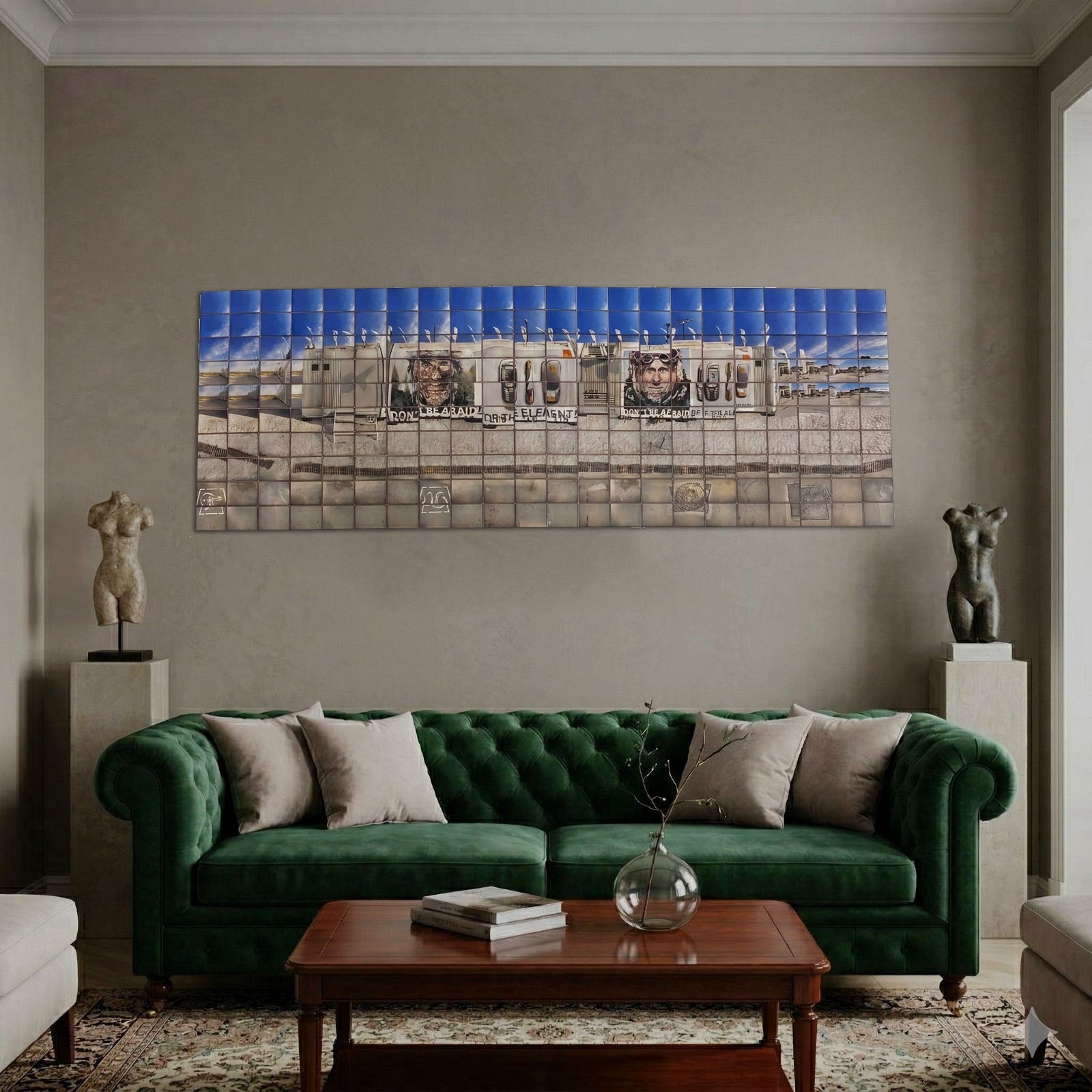 Jesús Micó "Caseta Promocional De Telefonía..." 220-Piece Photo Mural Art Set