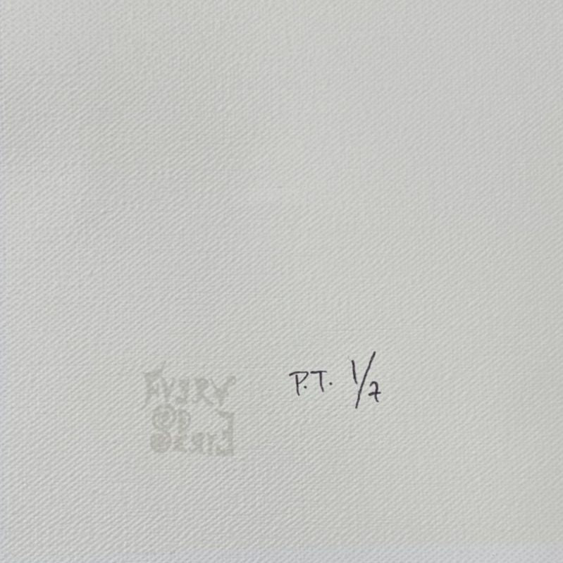 Luis Arias Vera "Silencio Interferido" P.T. Limited Signed Wall Art | 100 x 70cm