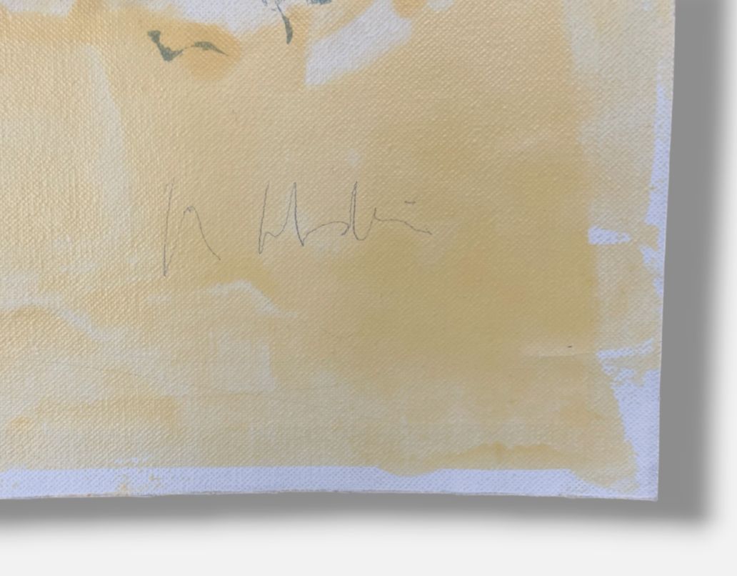 Fernando Sánchez Calderón "Bodegon con Colores y Futas" Limited Signed Wall Art