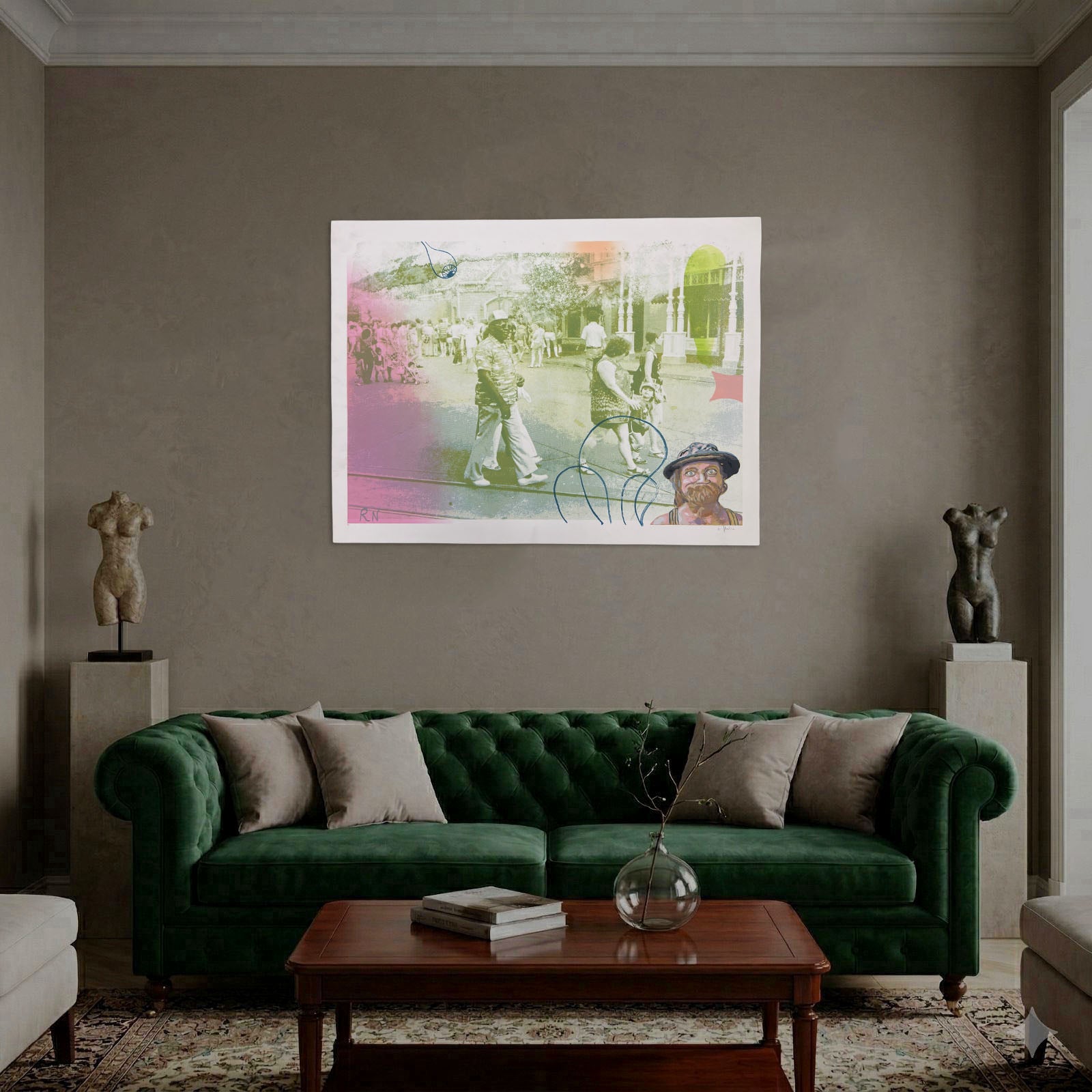 Francisco González Jiménez "Red Neck" 2003 Limited Signed Fine Wall Art