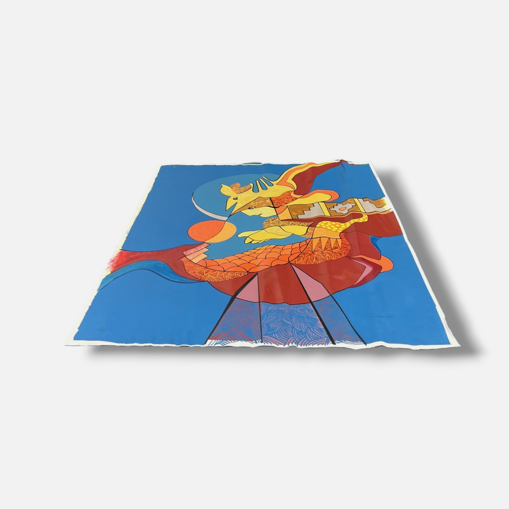 Luis Arias Vera "Desacato Cosmico" 2001 Limited Signed Wall Art