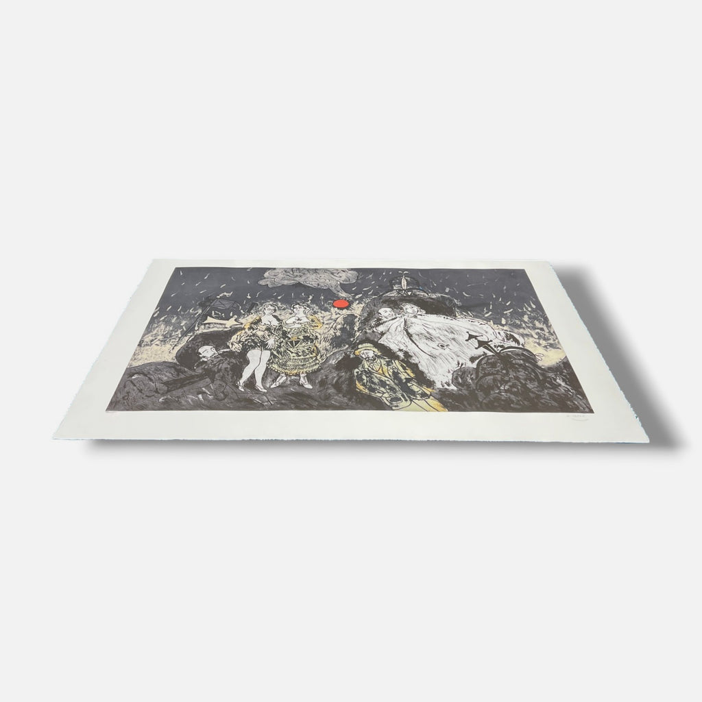 Augustín Ubeda "La Profundidad De La Noche" Limited Signed Wall Art Print