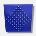 Luis Tomasello "Atmósfera Cromoplástica IV" 2006 Signed Fine Wall Art 43 x 43 cm