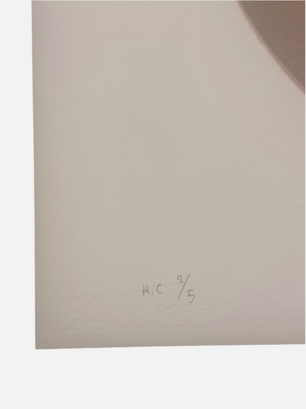 Thomas Jocher "Sombrero" 2006 H.C. Limited Signed Unframed Fine Wall Art 68Lx75W