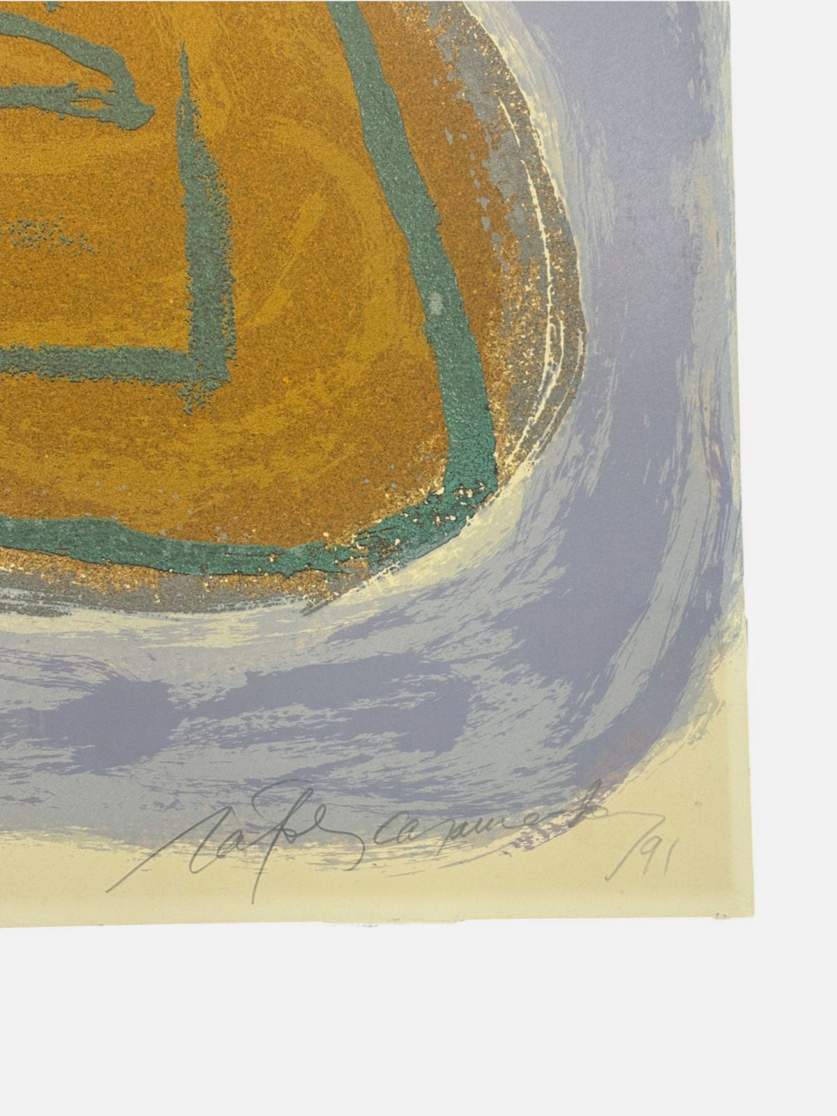 Albert Ràfols-Casamada "Xaloc" 1991 Limited Signed Fine Wall Art Print 50Lx70Wcm