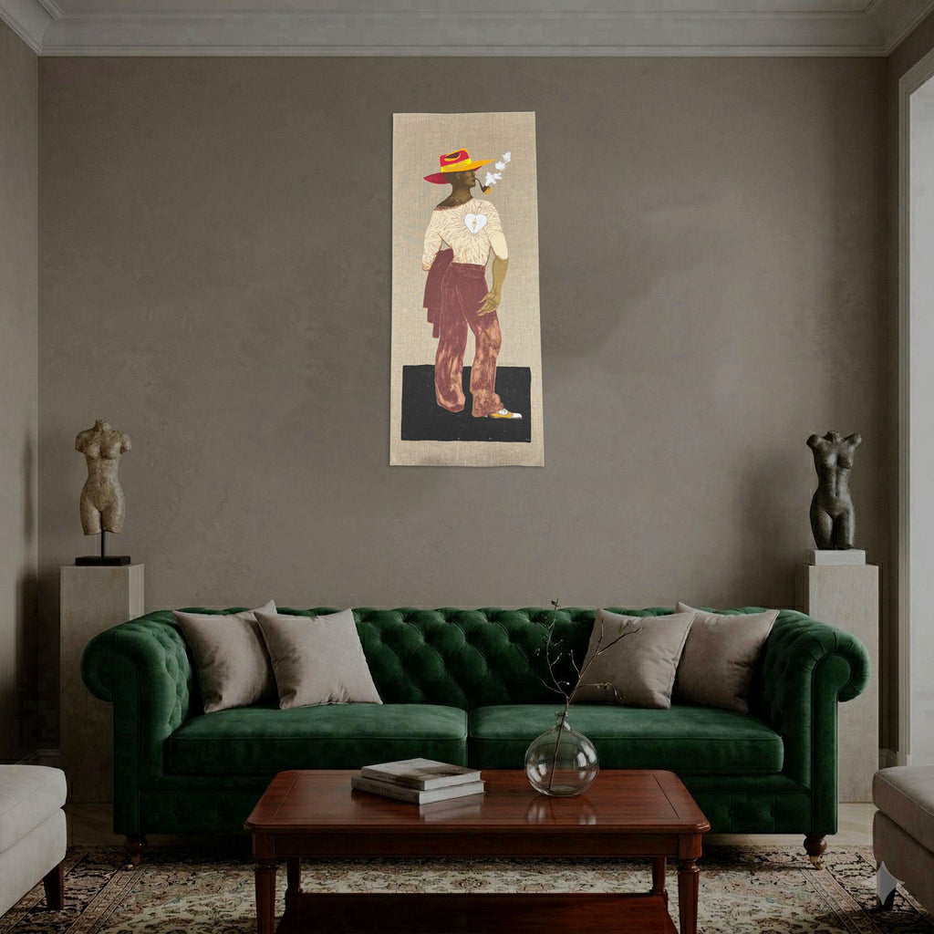 Ana Juan Gascón "Adan" 2000 Limited Signed Wall Art | 105 x 40 cm