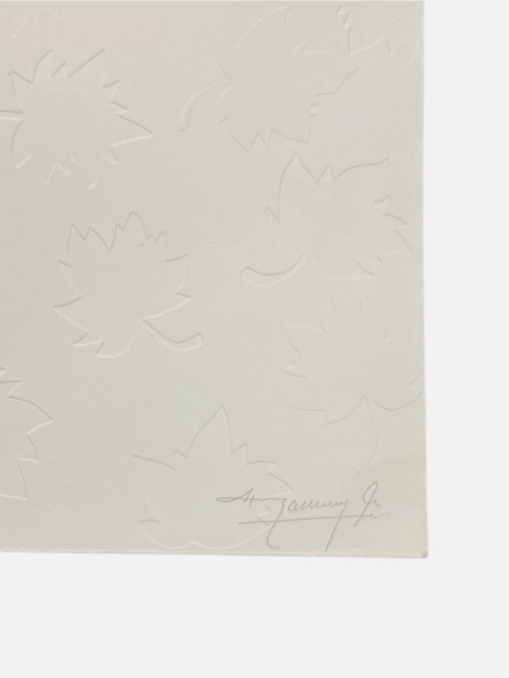 Henry Ramírez Ayala "Ramas Secas" Unframed Limited Signed Fine Wall Art 50Lx35W