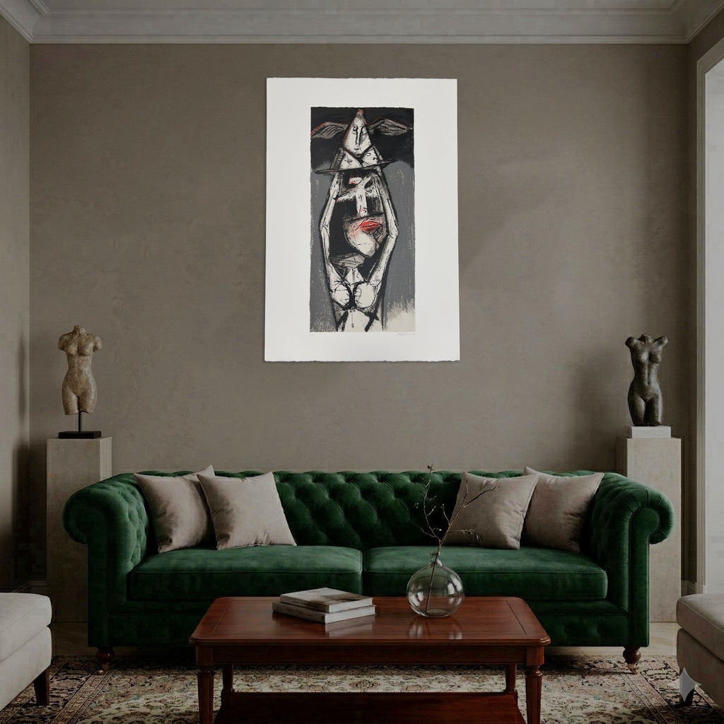 Nelson Domínguez "El Vuelo de Elegua" 2004 Signed Limited Fine Wall Art