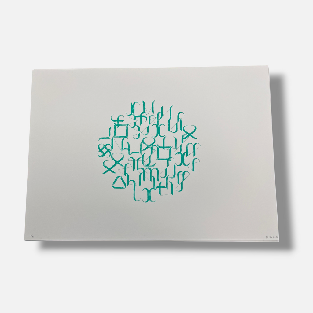 K. Rakoll "7 Statements on Art" 2005 Limited Signed Fine Wall Art Print