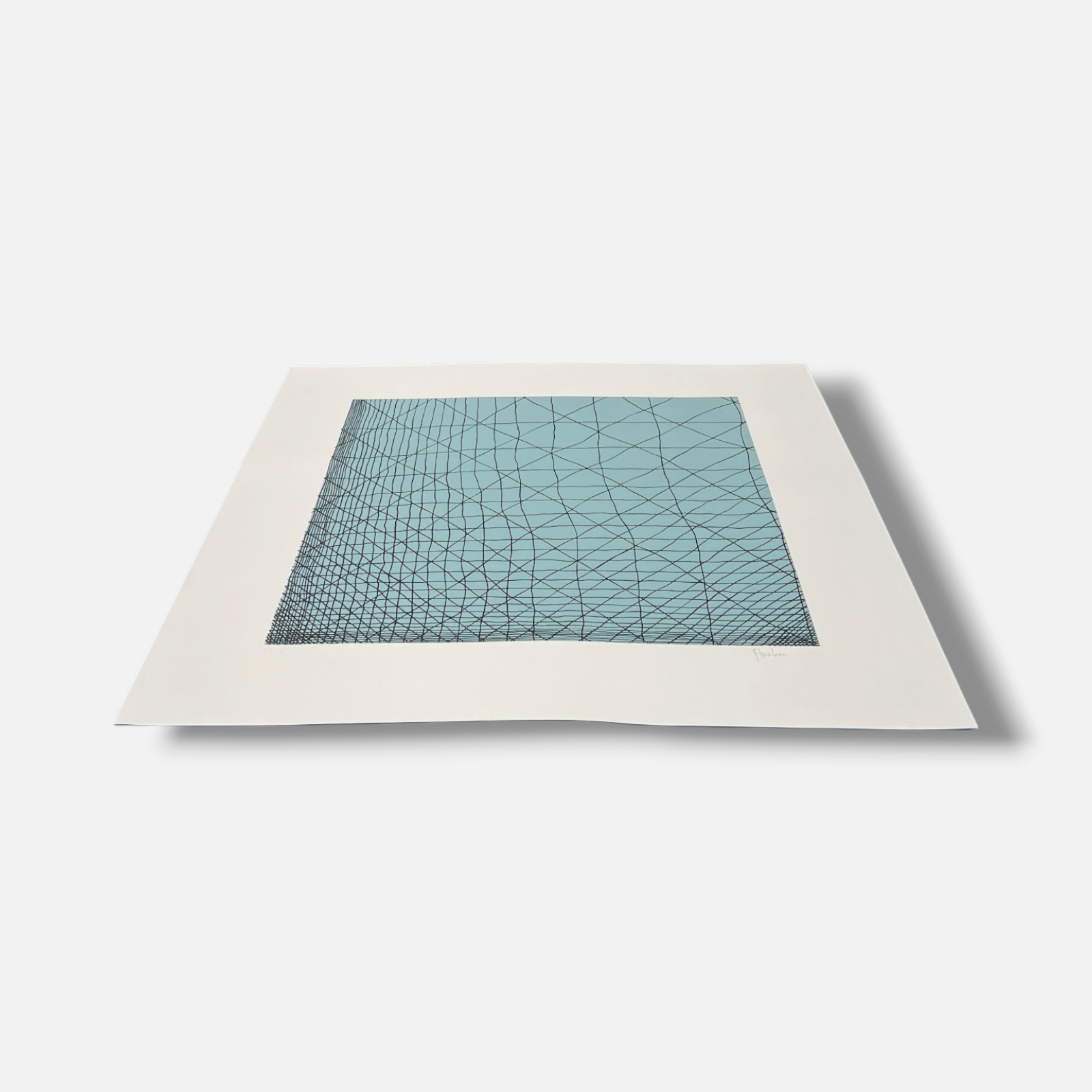 Fernando García Correa "5050VE" 2004, Limited Signed Fine Wall Art 70 x 70