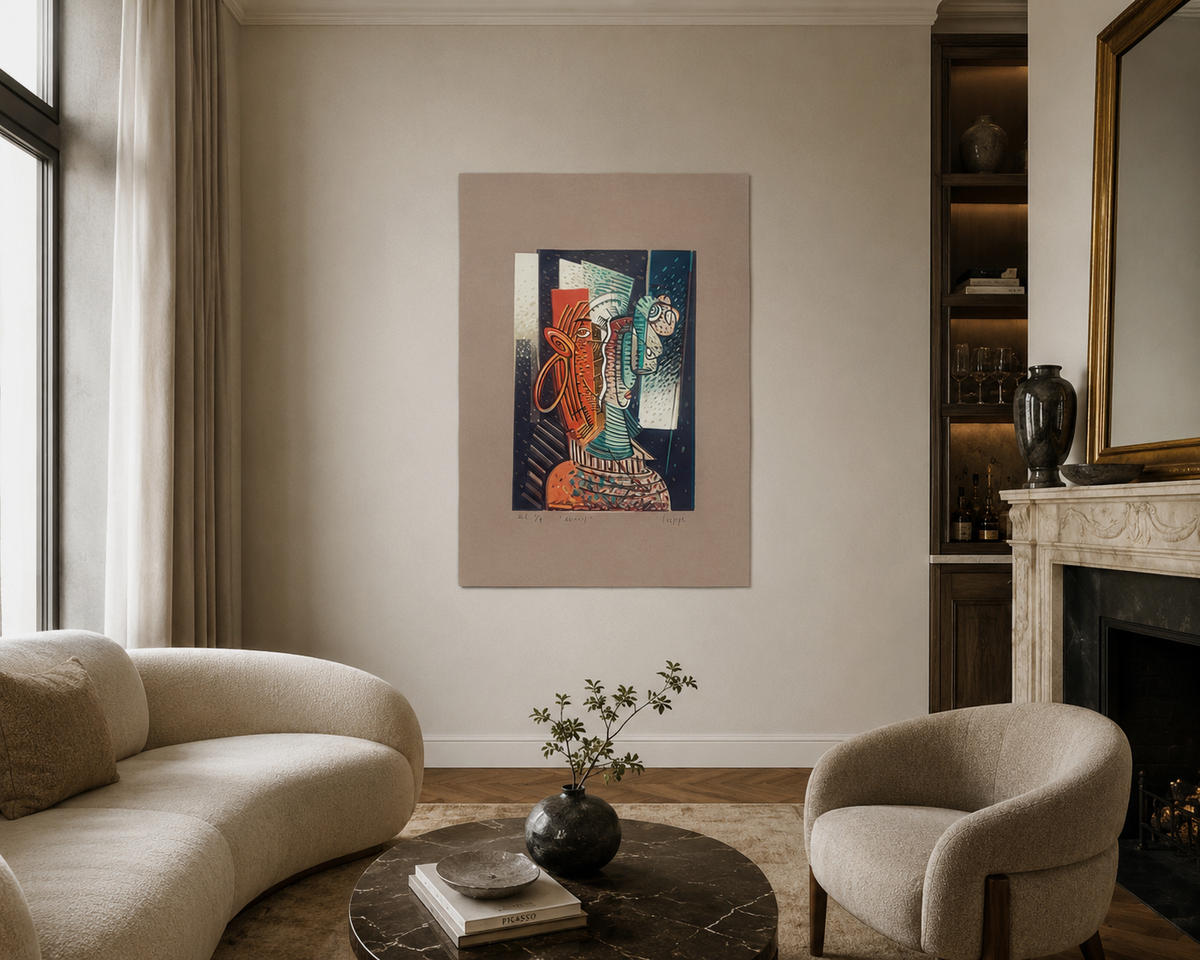 Carlos Sánchez Pérez "Alina's" H.C. 2005 Limited Signed Fine Wall Art 80Lx60W cm