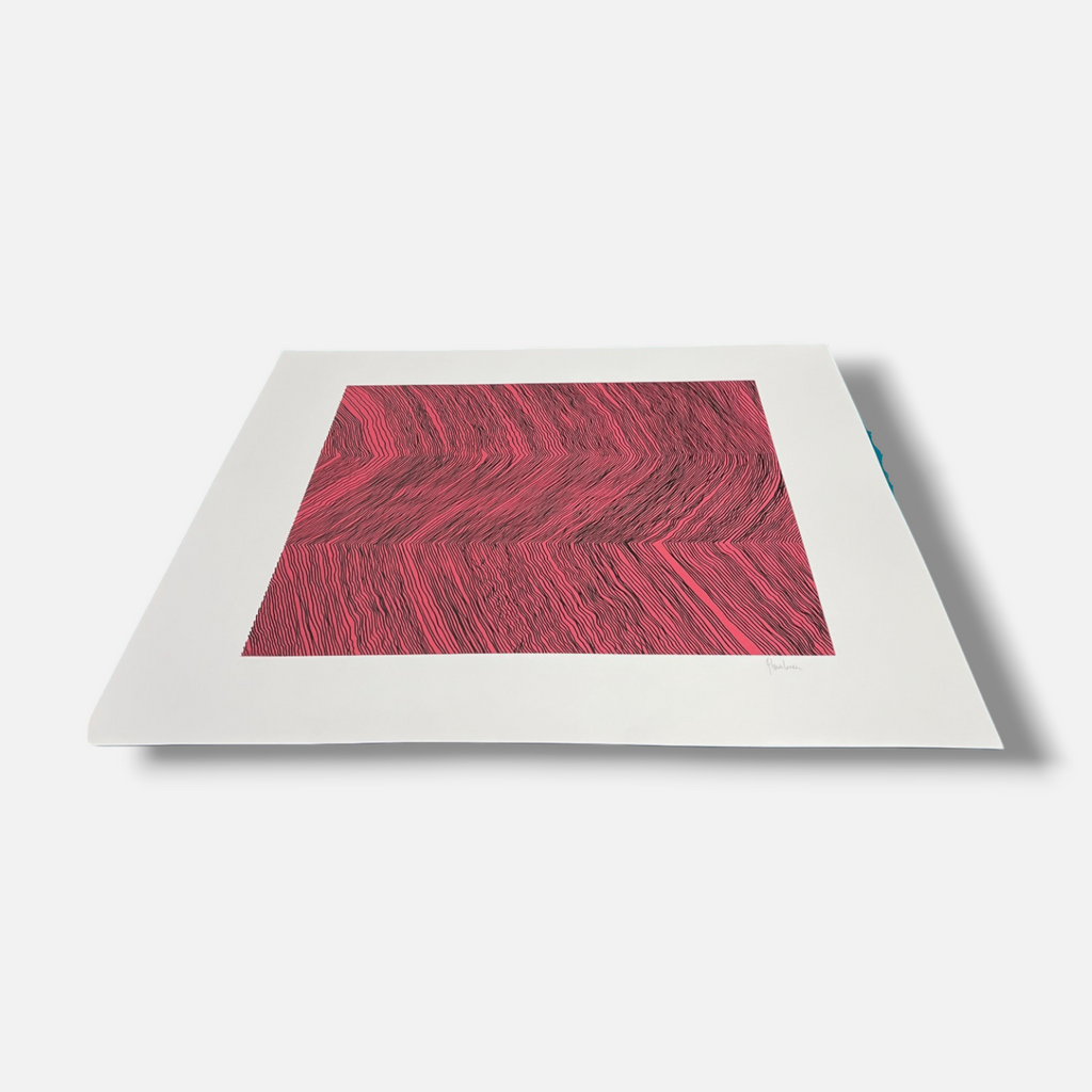 Fernando García Correa "5050RO" 2004, Limited Signed Fine Wall Art 70 x 70