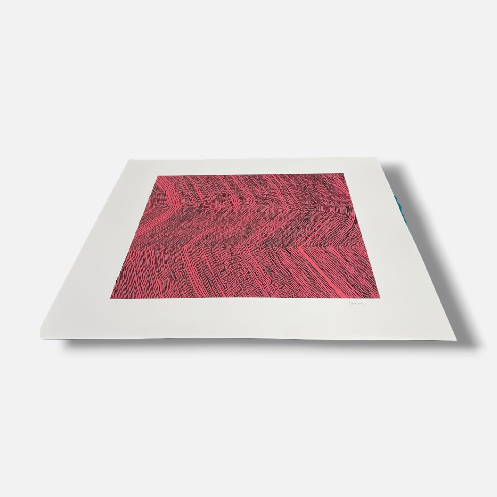Fernando García Correa "5050RO" 2004, Limited Signed Fine Wall Art 70 x 70