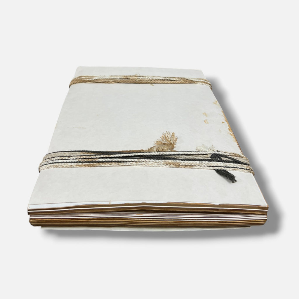 José Manuel Fors "Atados de memoria "F" 2004 Book Collage Fine Art