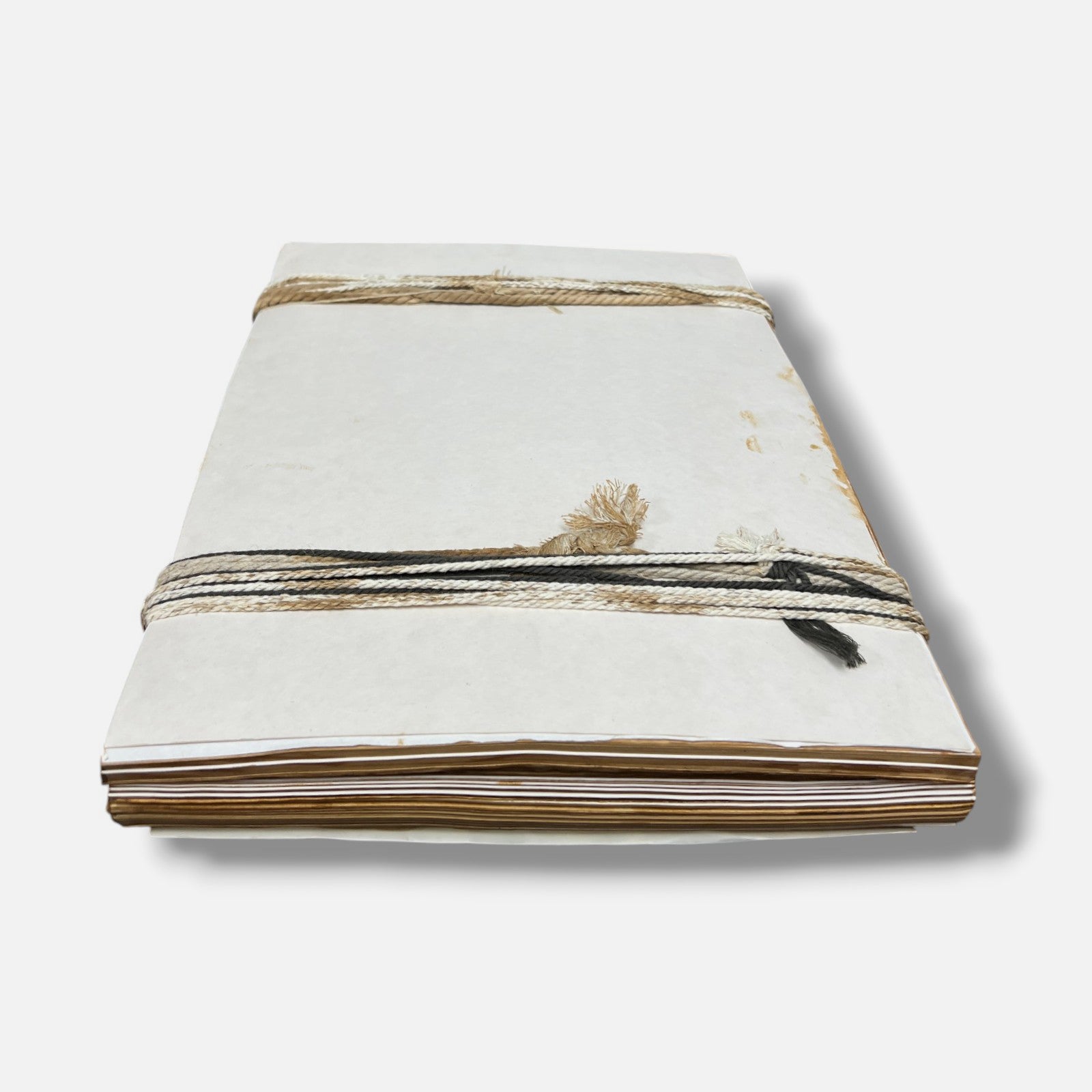José Manuel Fors "Atados de memoria "F" 2004 Book Collage Fine Art