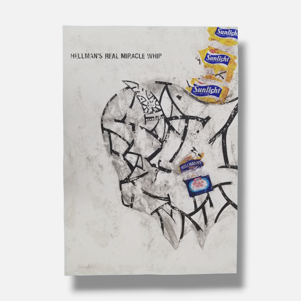 Hilarius Hofstede "Hellman's Real Miracle Whip" 2006 Limited Signed Wall Art