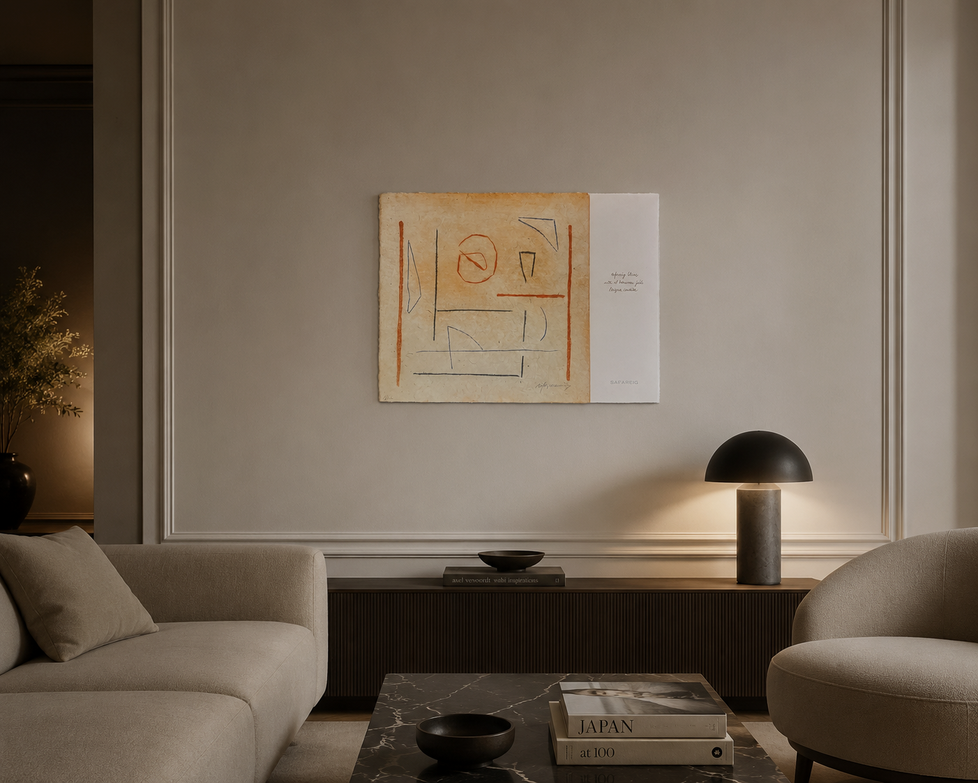 Albert Ràfols-Casamada "Safareig" 2004 Limited Signed Fine Wall Art Print 50x65