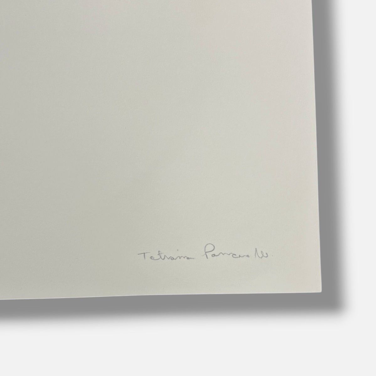 Tatiana Parcero "Re-Invento #15" H.C. 2006 Limited Signed Wall Art | 70 x 100 cm