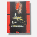 José Luis Bustamante "Imagenes Del Fuego I" H.C. Limited Signed Wall Art 70Lx50W