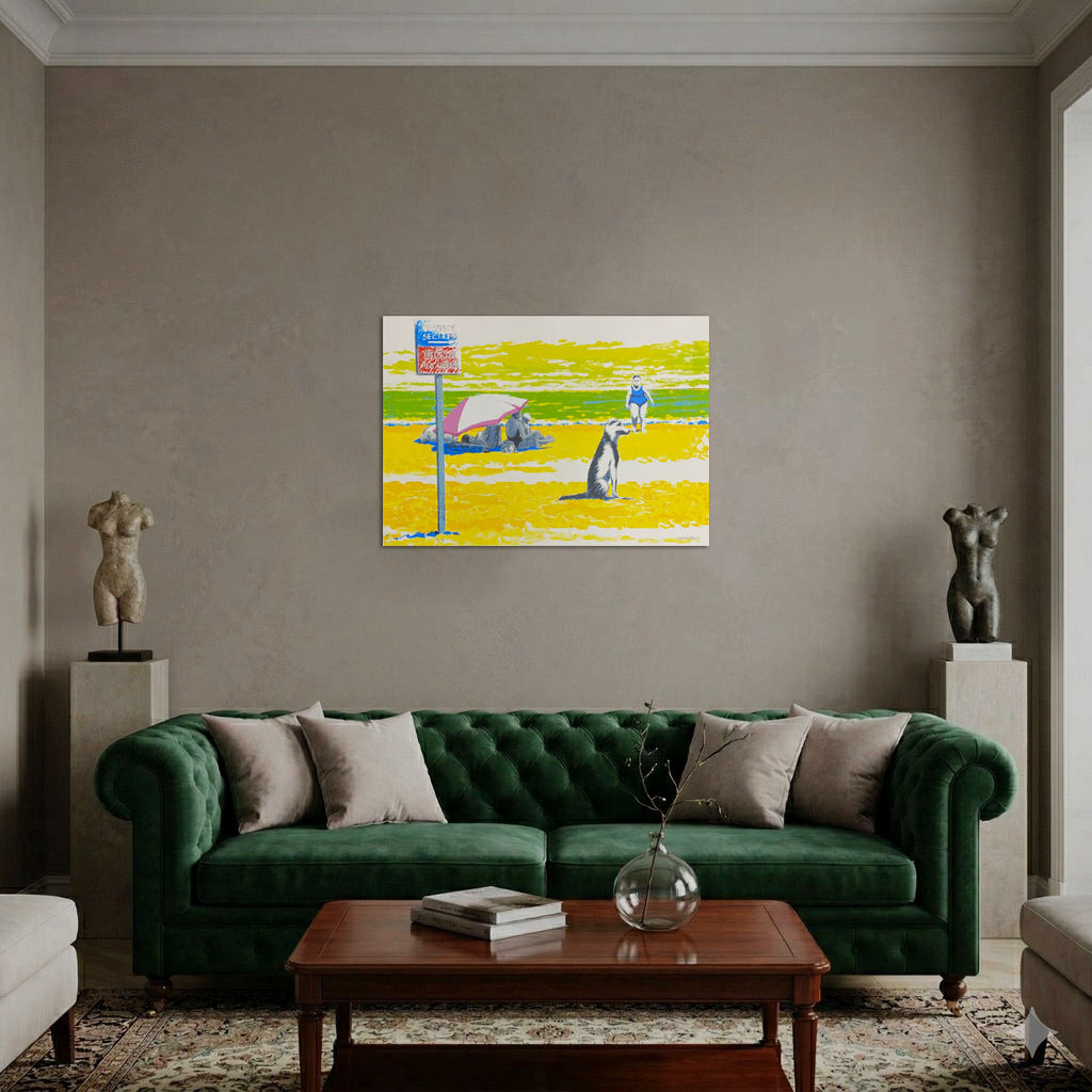 Frédéric Brandon "Vivement La Fin Des Vacances" 2005 P.T., Wall Art | 50 x 70 cm