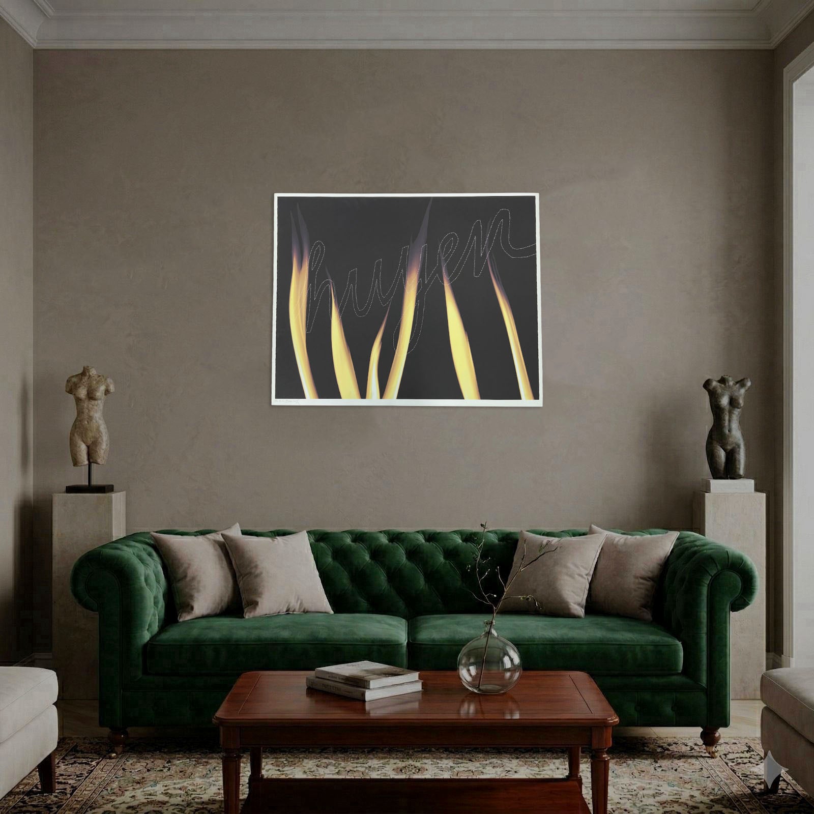 Eva Lootz "Serie Migraciones IV" 2004 Limited Signed Fine Wall Art