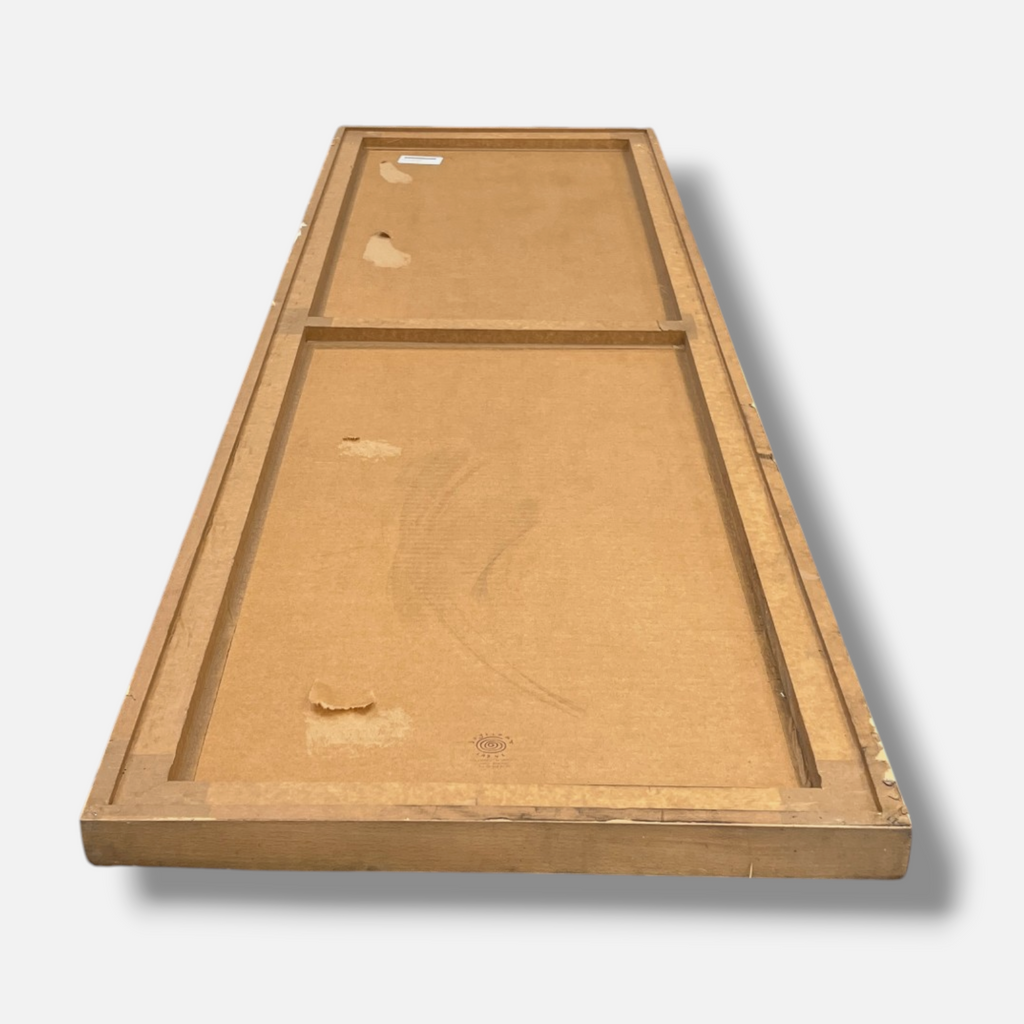 Eduardo Arroyo "La Ciudad de Los Sentidos I" Limited Signed Wall Art, 160x46 cm