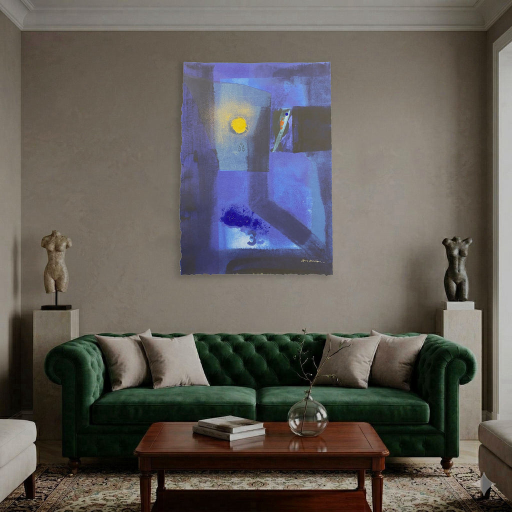 Paolo Laudisa "La Ali Nel Blu" H.C. Limited Signed Wall Art Print | 100x70 cm