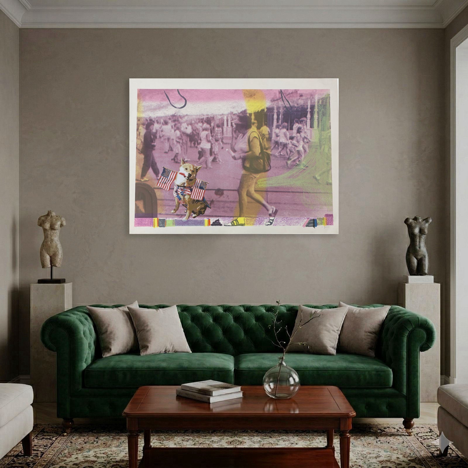 Francisco González Jiménez "El Patriota" P.T. 2003 Limited Signed Wall Art Print