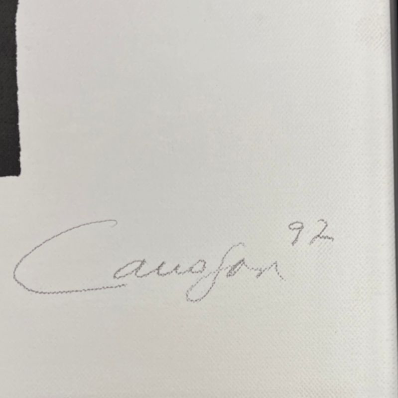 Rafael Canogar Gómezl "Estrato" 1997, Limited Framed Signed Fine Wall Art