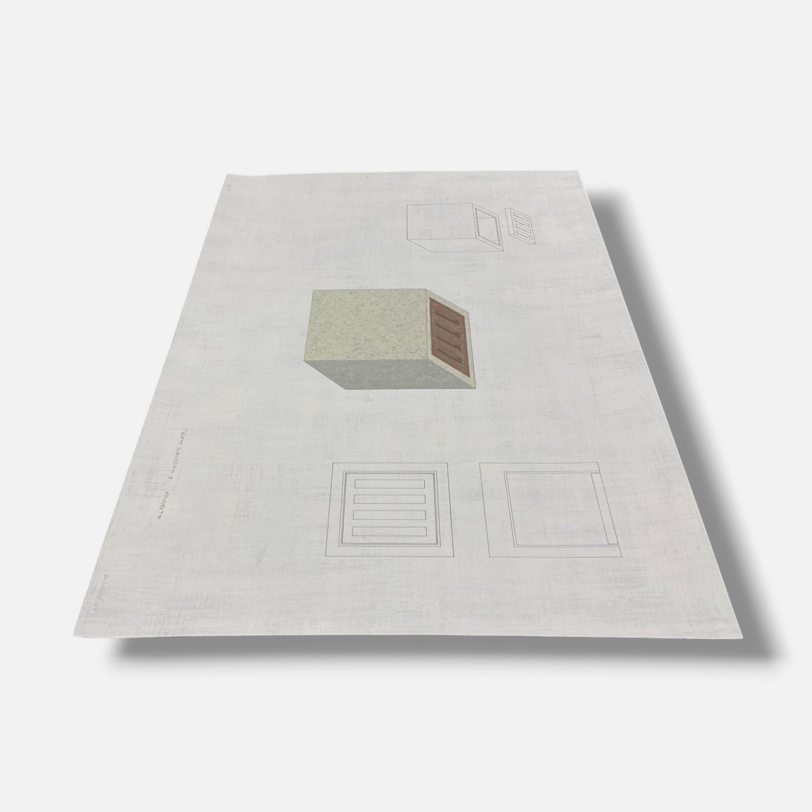 Guillermo García Lledó "Objeto Sumidero I" 2005, Fine Wall Art | 60 x 90 cm