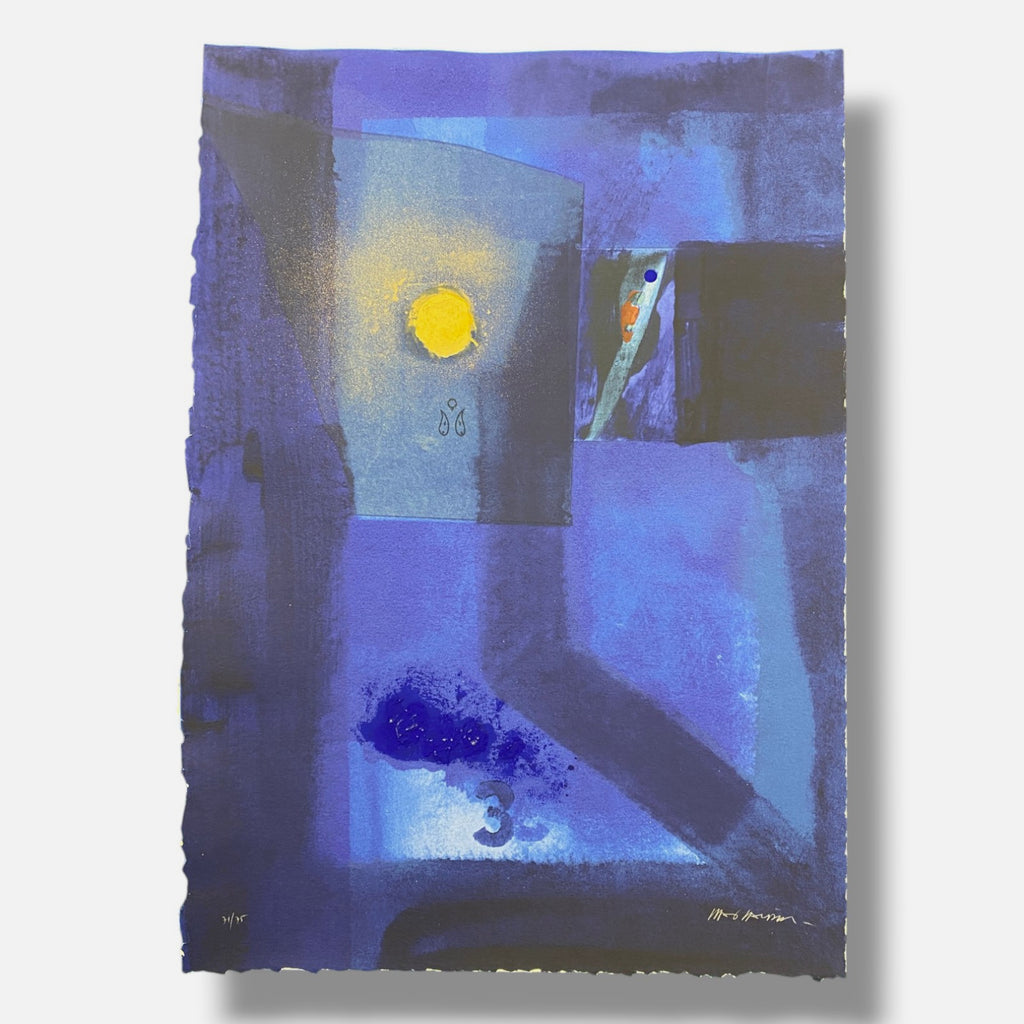 Paolo Laudisa "La Ali Nel Blu" Limited Signed Fine Wall Art Print | 100 x 70 cm