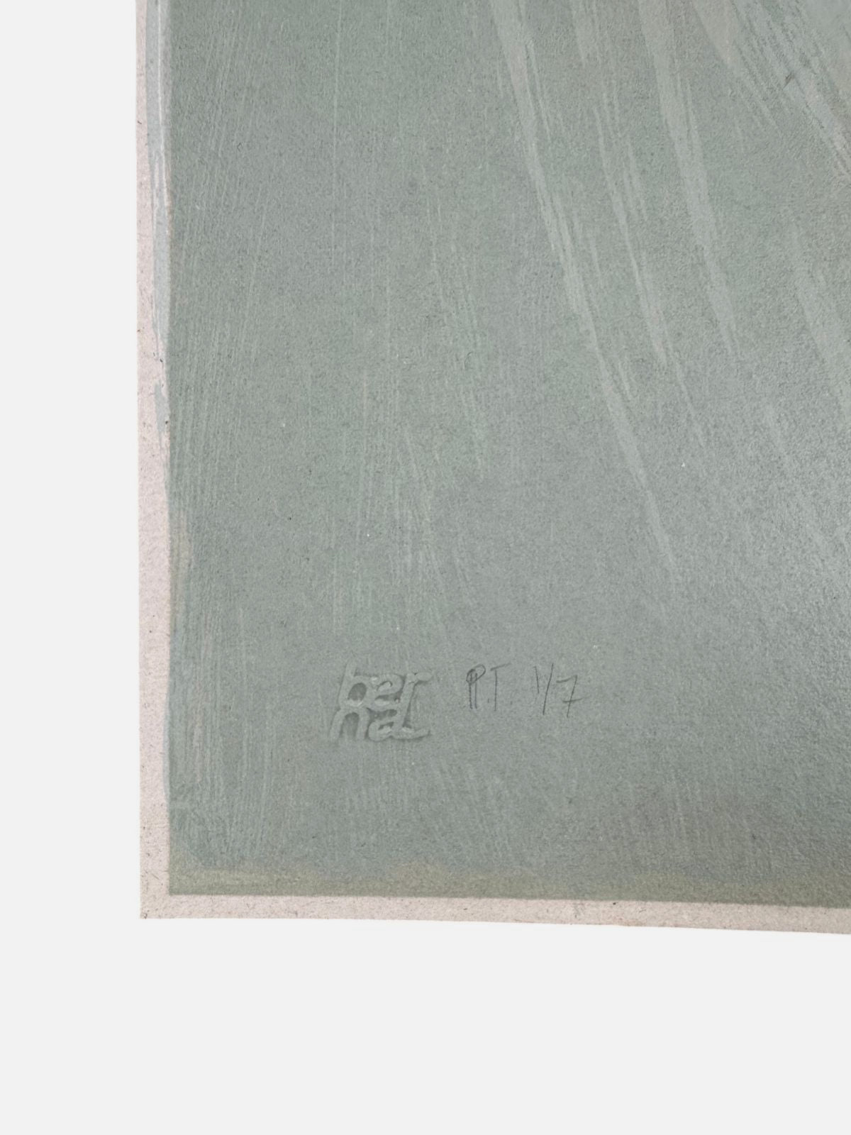 Guillermo Conte "Doblas 665" P.T. 2005, Signed Fine Wall Art Print | 75 x 81 cm