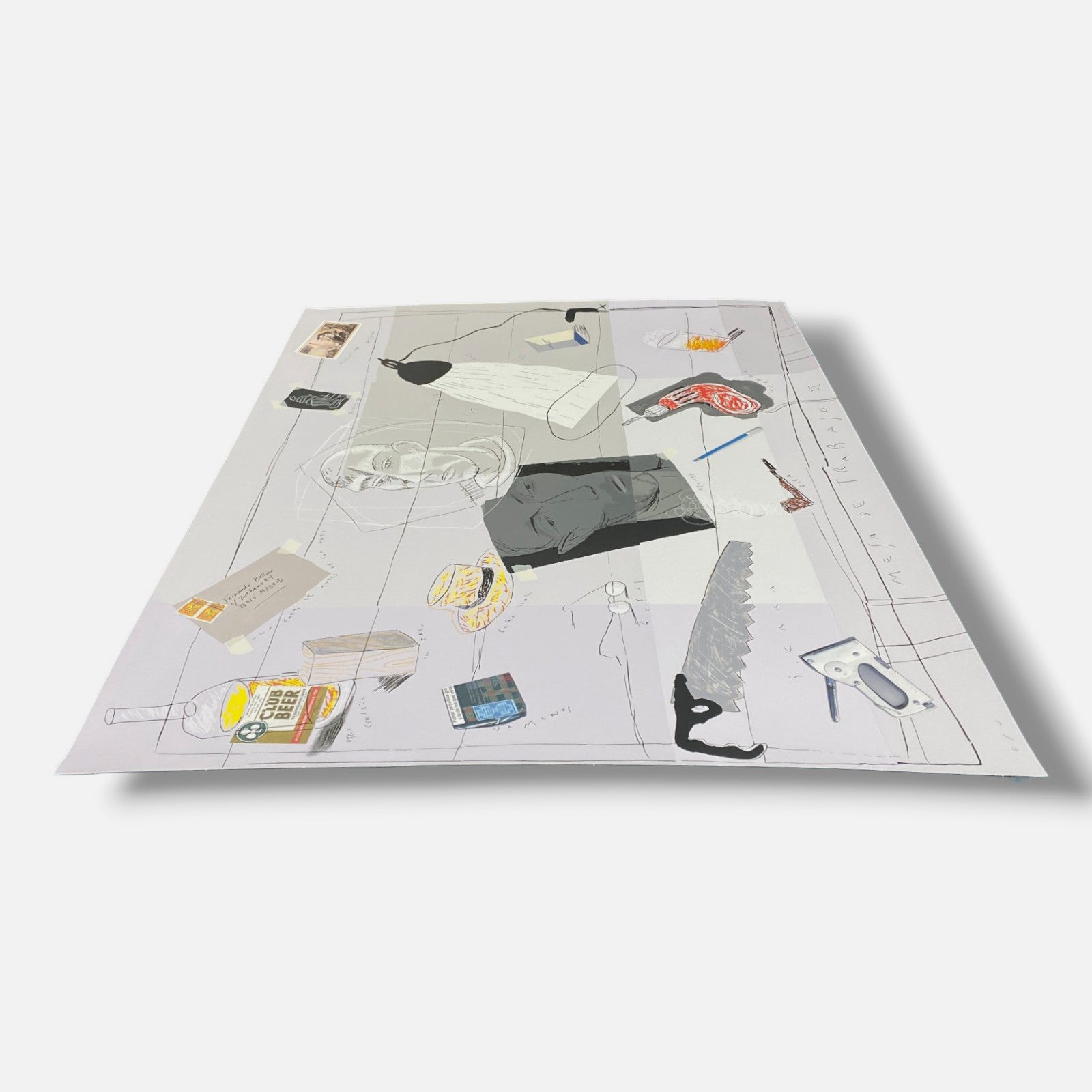 Fernando Bellver Chango "Mesa II" 2006, Large Fine Art Print | 140 x 100 cm