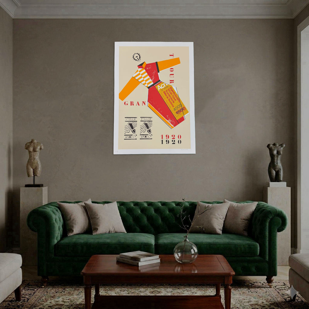 Francisca Mompó Rabadán "Serie Russian Suite: Tourist" P.T. Signed Art Print