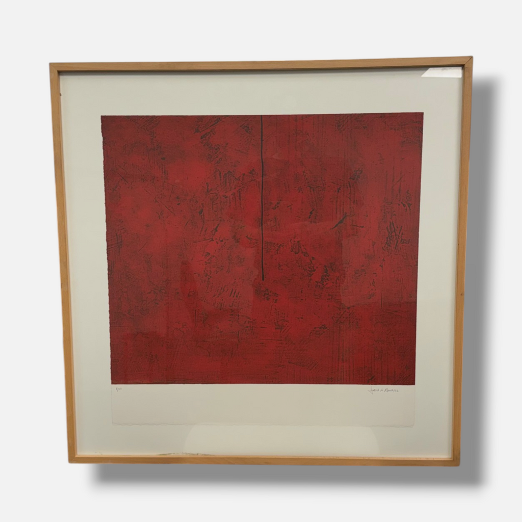 David de Almeida "S/T (Camino)" 2002 Limited Signed Framed Wall Art Print