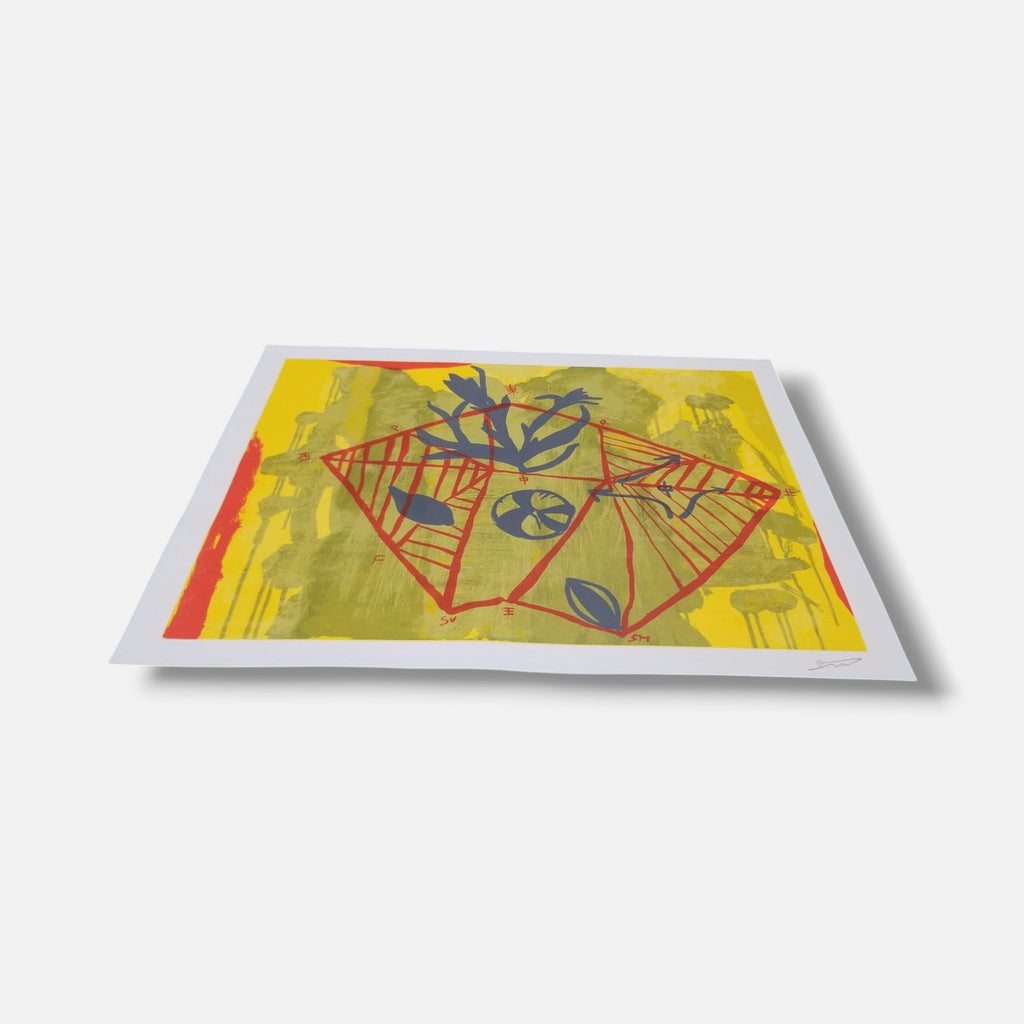Ming-Yi Chou ''Zen II'' 2004 Limited Fine Wall Art Print 70 x 60 cm