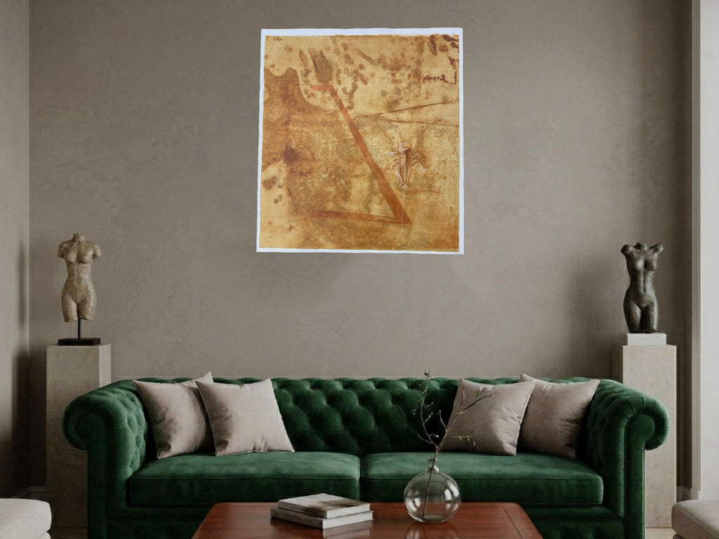 Guillermo Conte "Jugada I" P.T. Limited Signed Fine Wall Art Print | 81 x 73 cm