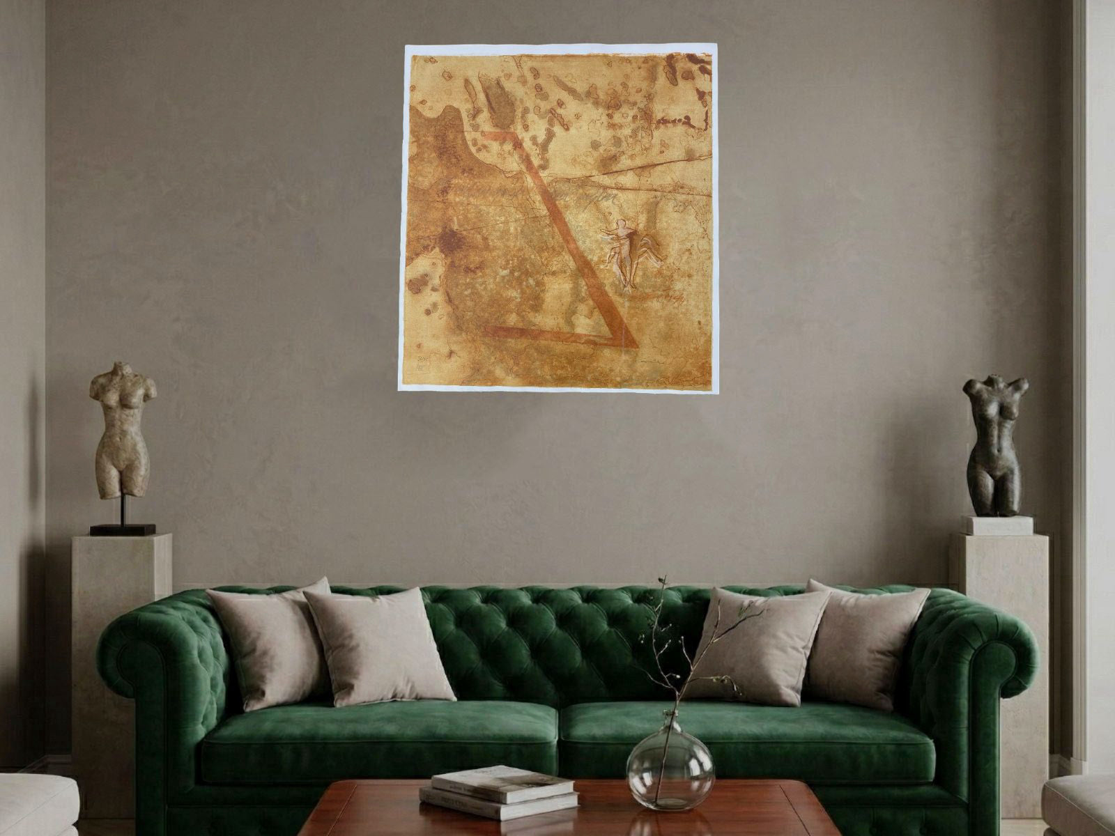 Guillermo Conte "Jugada I" P.T. Limited Signed Fine Wall Art Print | 81 x 73 cm